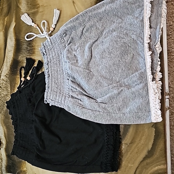 2 PIECE SET no boundaries XL(15-17) lounge shorts grey and black - Picture 1 of 5
